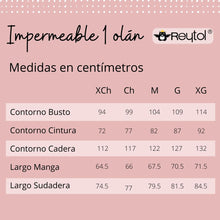 Cargar imagen en el visor de la galería, Impermeable Shinobu - Un olán - Disponible 14 días después de la compra