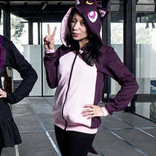 Cargar imagen en el visor de la galería, Sudadera Sailor Cat Luna (Uva) Adulto - Disponible 7 días después de la compra