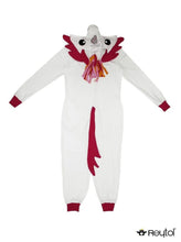 Cargar imagen en el visor de la galería, Kigurumi Unicornio Blanco Con Fucsia Adulto