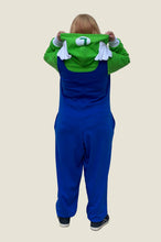 Cargar imagen en el visor de la galería, Kigurumi Luigi Niños - Disponible 7 días después de la compra
