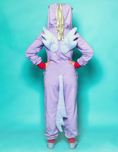 Cargar imagen en el visor de la galería, Kigurumi Unicornio Lila Niños - Disponible 7 días después de la compra