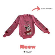 Cargar imagen en el visor de la galería, Suéter Meow
