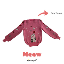Cargar imagen en el visor de la galería, Suéter Meow