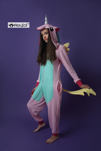 Cargar imagen en el visor de la galería, Kigurumi Unicornio Rosa Niños
