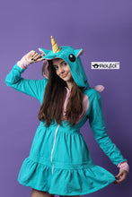 Cargar imagen en el visor de la galería, Olanes unicornio Turquesa