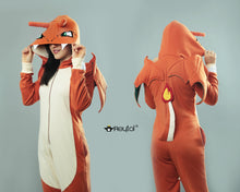Cargar imagen en el visor de la galería, Kigurumi Charizard Niños