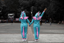 Cargar imagen en el visor de la galería, Kigurumi Unicornio Turquesa Niños