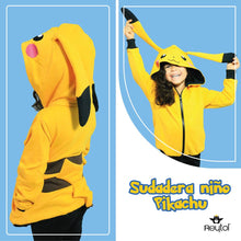 Cargar imagen en el visor de la galería, Sudadera Pikachu Niño