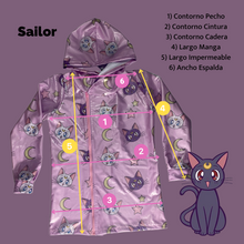 Cargar imagen en el visor de la galería, Impermeable Sailor - Disponible 14 días después de la compra