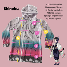 Cargar imagen en el visor de la galería, Impermeable Shinobu - Disponible 14 días después de la compra