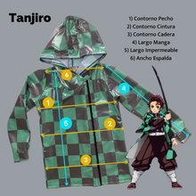 Cargar imagen en el visor de la galería, Impermeable Tanjiro - Disponible 14 días después de la compra