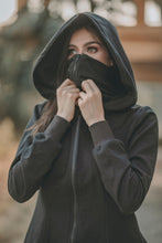 Cargar imagen en el visor de la galería, Sudadera Francia (Negro / Rojo)