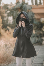 Cargar imagen en el visor de la galería, Sudadera Francia (Negro / Rojo)