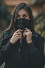 Cargar imagen en el visor de la galería, Sudadera Francia (Negro / Rojo)