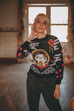Cargar imagen en el visor de la galería, Suéter Neko Bling