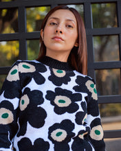 Cargar imagen en el visor de la galería, Suéter Bloom Black