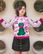 Cargar imagen en el visor de la galería, Suéter Dino Rosa