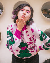 Cargar imagen en el visor de la galería, Suéter Dino Rosa