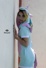Cargar imagen en el visor de la galería, Kigurumi Short Unicornio Aqua
