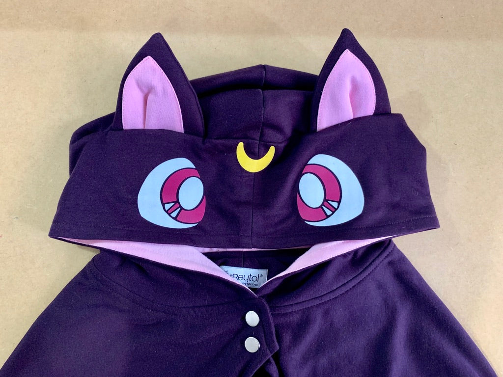 Capa Sailor Cat Morada - Disponible 7 días después de la compra