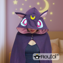 Cargar imagen en el visor de la galería, Capa Sailor Cat Morada - Disponible 7 días después de la compra
