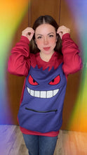 Cargar imagen en el visor de la galería, Sudadera Gengar Sonrisa Adulto - Disponible 7 días después de la compra
