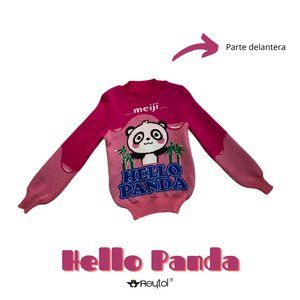Suéter Hello Panda