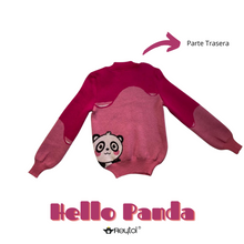 Cargar imagen en el visor de la galería, Suéter Hello Panda
