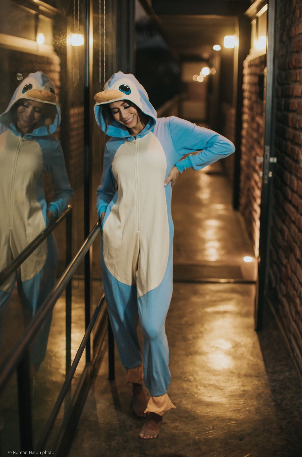 Kigurumi de pinguino hot sale