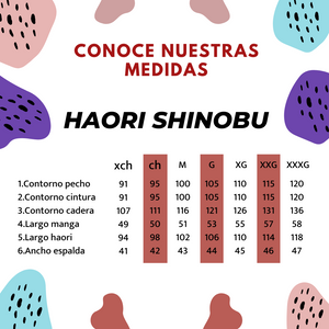 Haori Shinobu - Disponible 7 días después de la compra