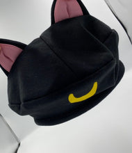 Cargar imagen en el visor de la galería, Gorrito de Sailor Cat Luna Negro

