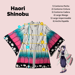 Haori Shinobu - Disponible 7 días después de la compra