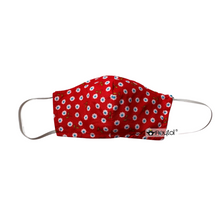 Cargar imagen en el visor de la galería, Cubreboca Flores Rojas - Clásico /  Boomerang
