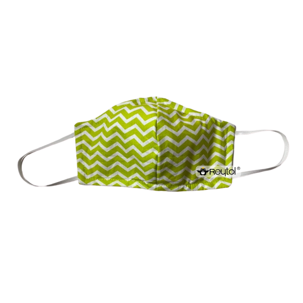 Cubreboca ZigZag Manzana - Clásico / Boomerang