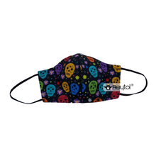 Cargar imagen en el visor de la galería, Cubrebocas Calaveritas- Clásico
