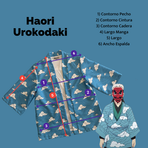 Haori Urokodaki - Disponible 7 días después de la compra