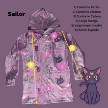 Cargar imagen en el visor de la galería, Impermeable Sailor - Disponible 14 días después de la compra
