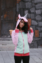 Cargar imagen en el visor de la galería, Sudadera Unicornio Rosa Niño

